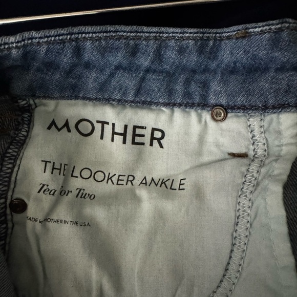 MOTHER THE LOOKER ANKLE Tea or Two Sz 28 - Picture 3 of 5